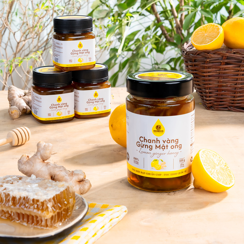 Chanh Vàng Gừng Mật Ong