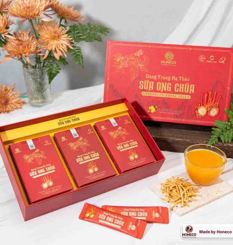 Đông trùng hạ thảo Sữa ong chúa – Món quà hoàn hảo cho sức khỏe